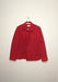 Red Faux Suede Jacket - M/L