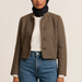 Cropped Wool Jacket - Extra Small