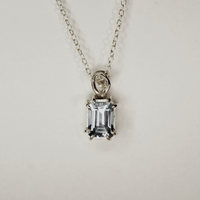Eleanor Pendant - Aquamarine