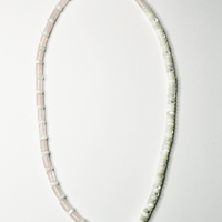 Beaded Rose Quartz Necklace