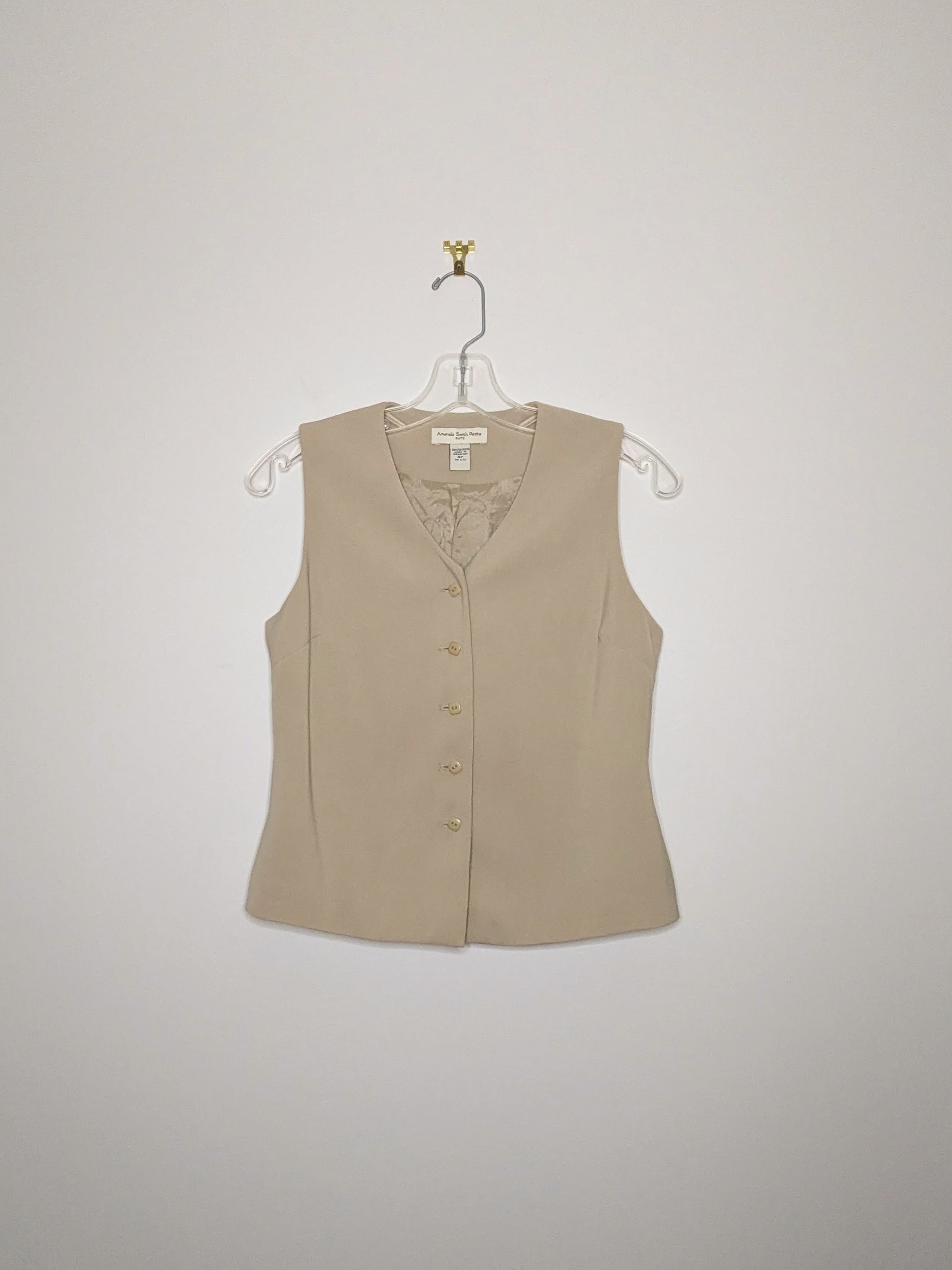 Tailored Vest - Size 4P