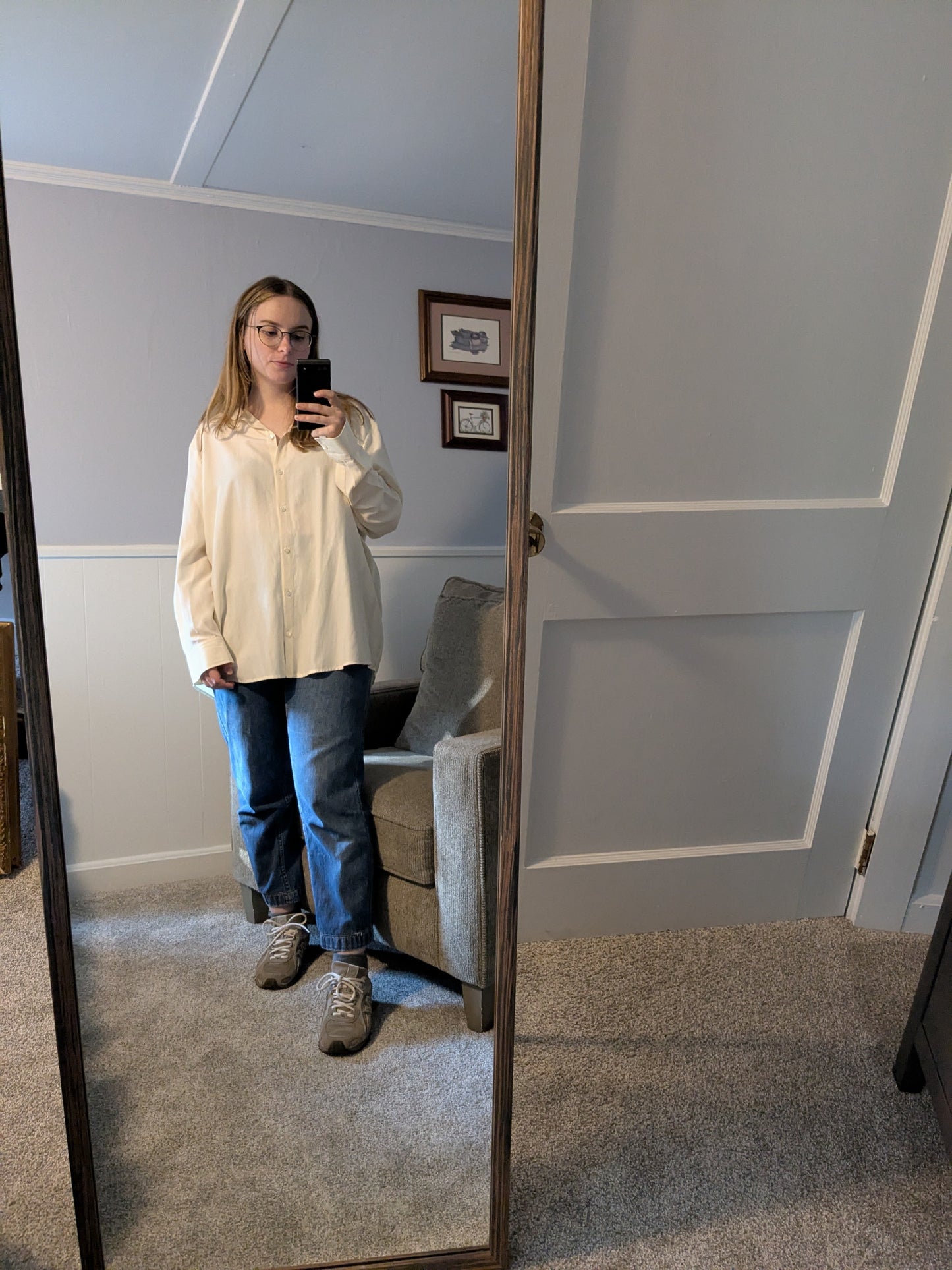 Silk Button Down - Extra Large