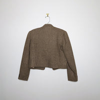 Cropped Wool Jacket - Extra Small