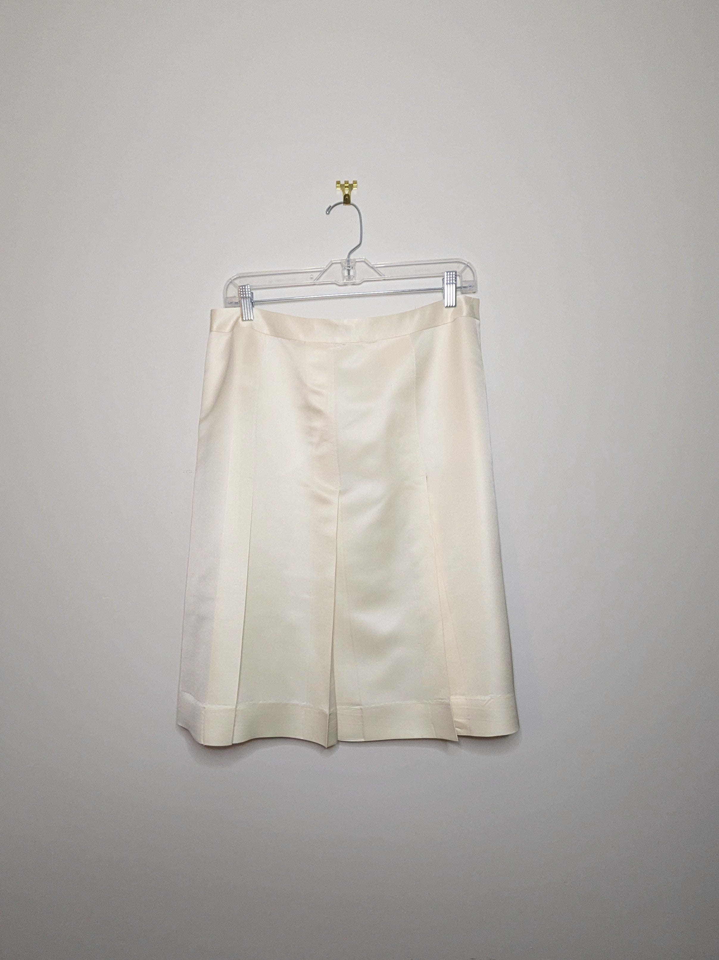 Silk Pleat Skirt - Size 8