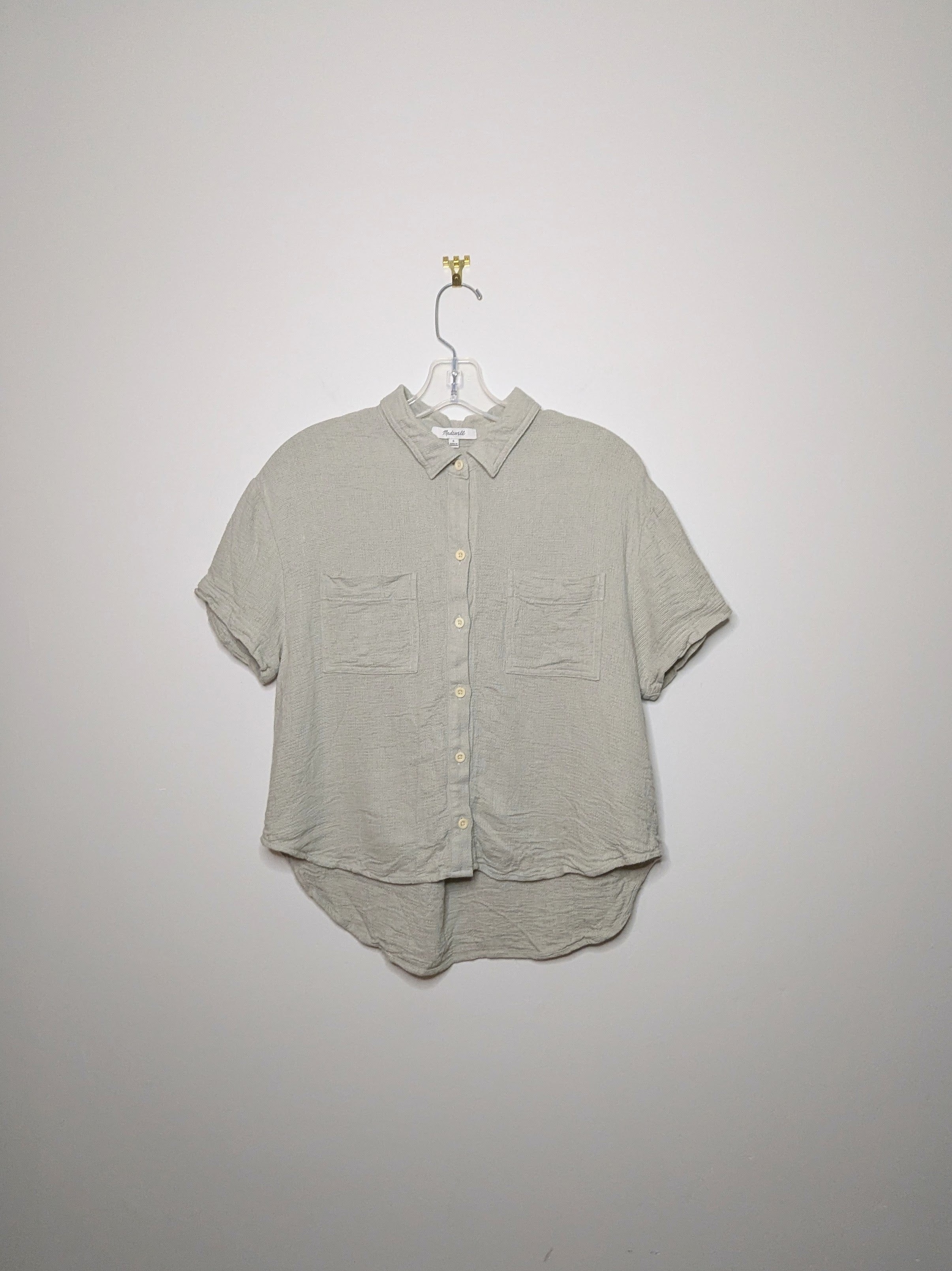 Madewell Linen Button Up - Small