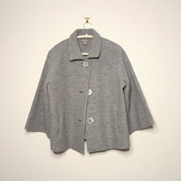 Grey Wool Jacket - Large