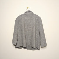 Grey Wool Jacket - Large