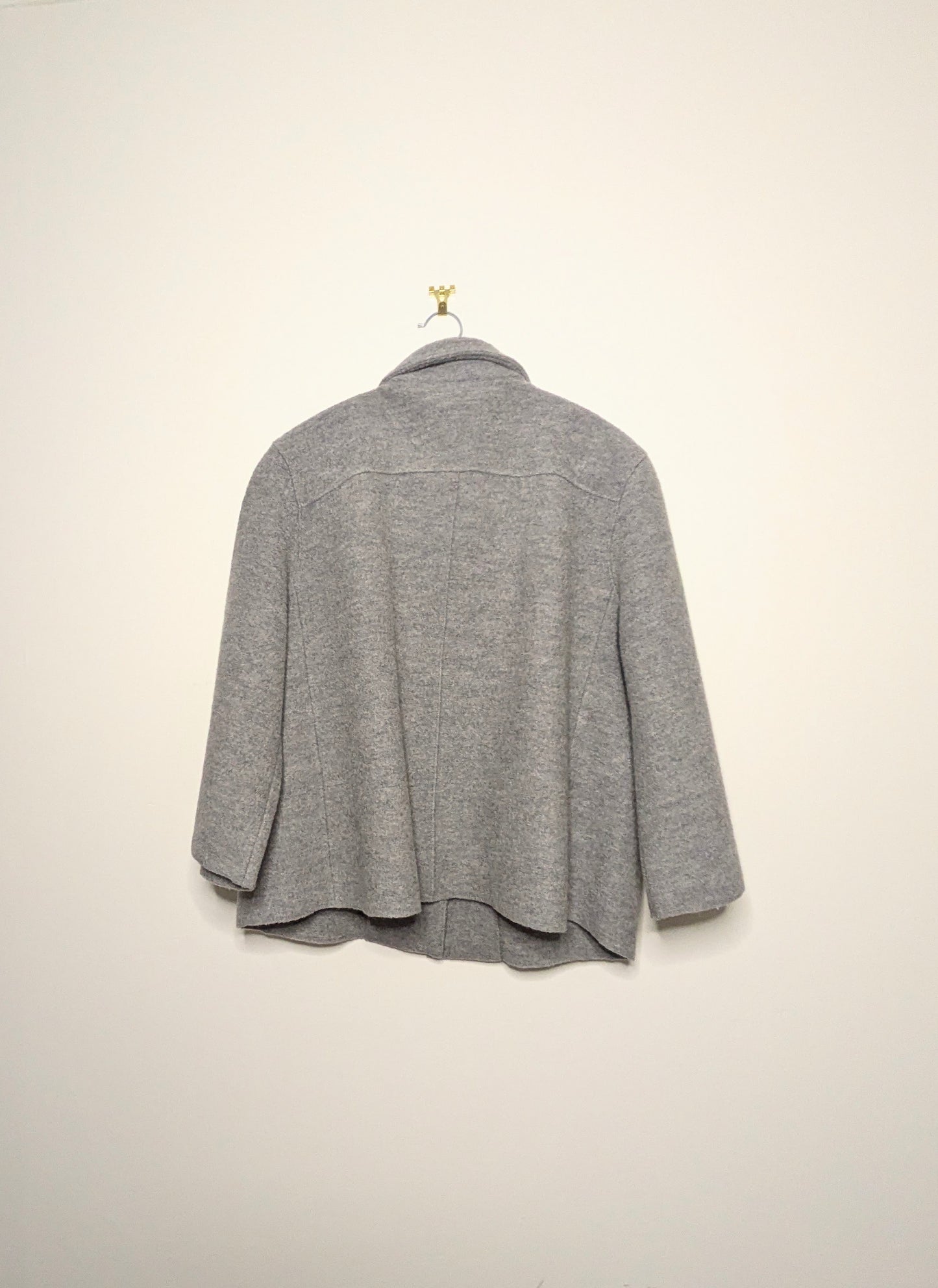 Grey Wool Jacket - Large