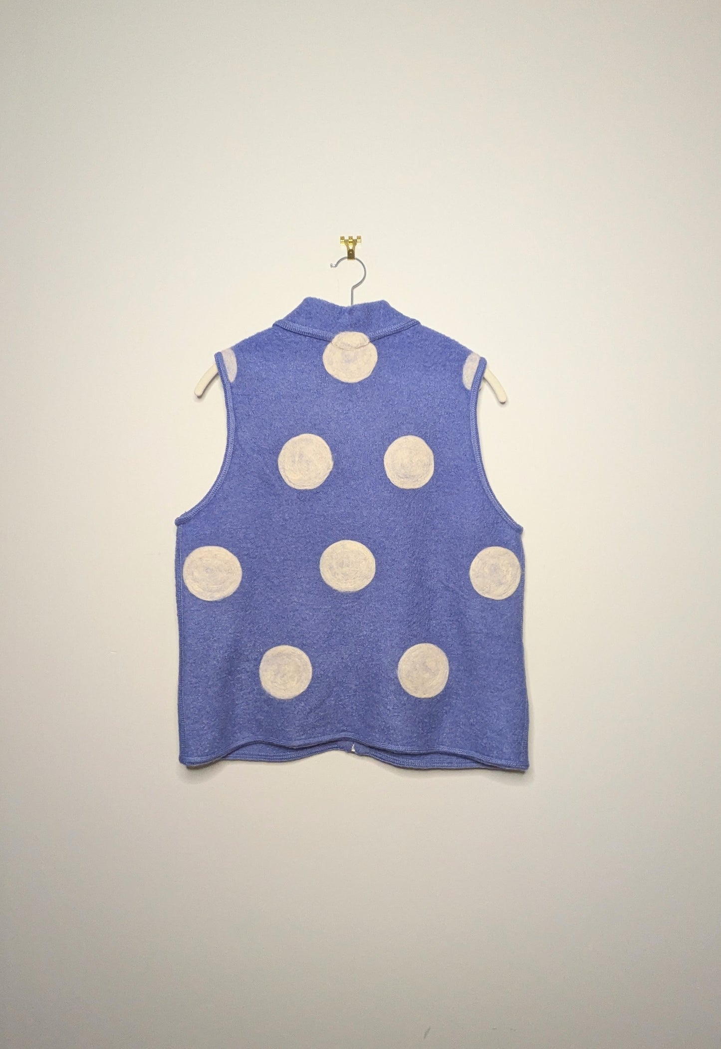 Hand Felted Wool Vest - Medium