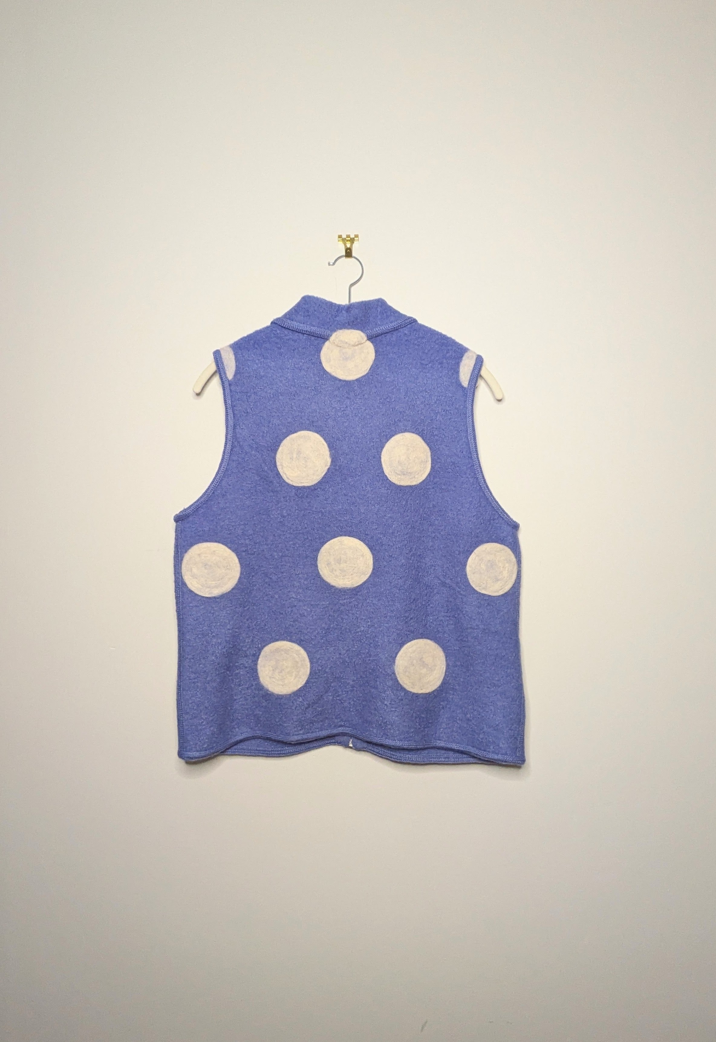 Hand Felted Wool Vest - Medium