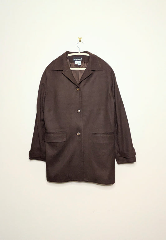 Wool Coat - Size 14