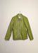 Avocado Green Leather Jacket - Medium
