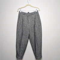 Wool Blend Dot Pants - Medium