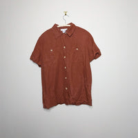 Vintage Silk Button-Up - Medium