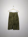 Green Suede Skirt - Size 6