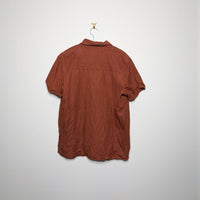 Vintage Silk Button-Up - Medium