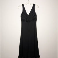 Silk 90s Dress - Vintage Size 12 (Size 8 Modern)