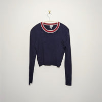 90s Cropped Sweater - S/M