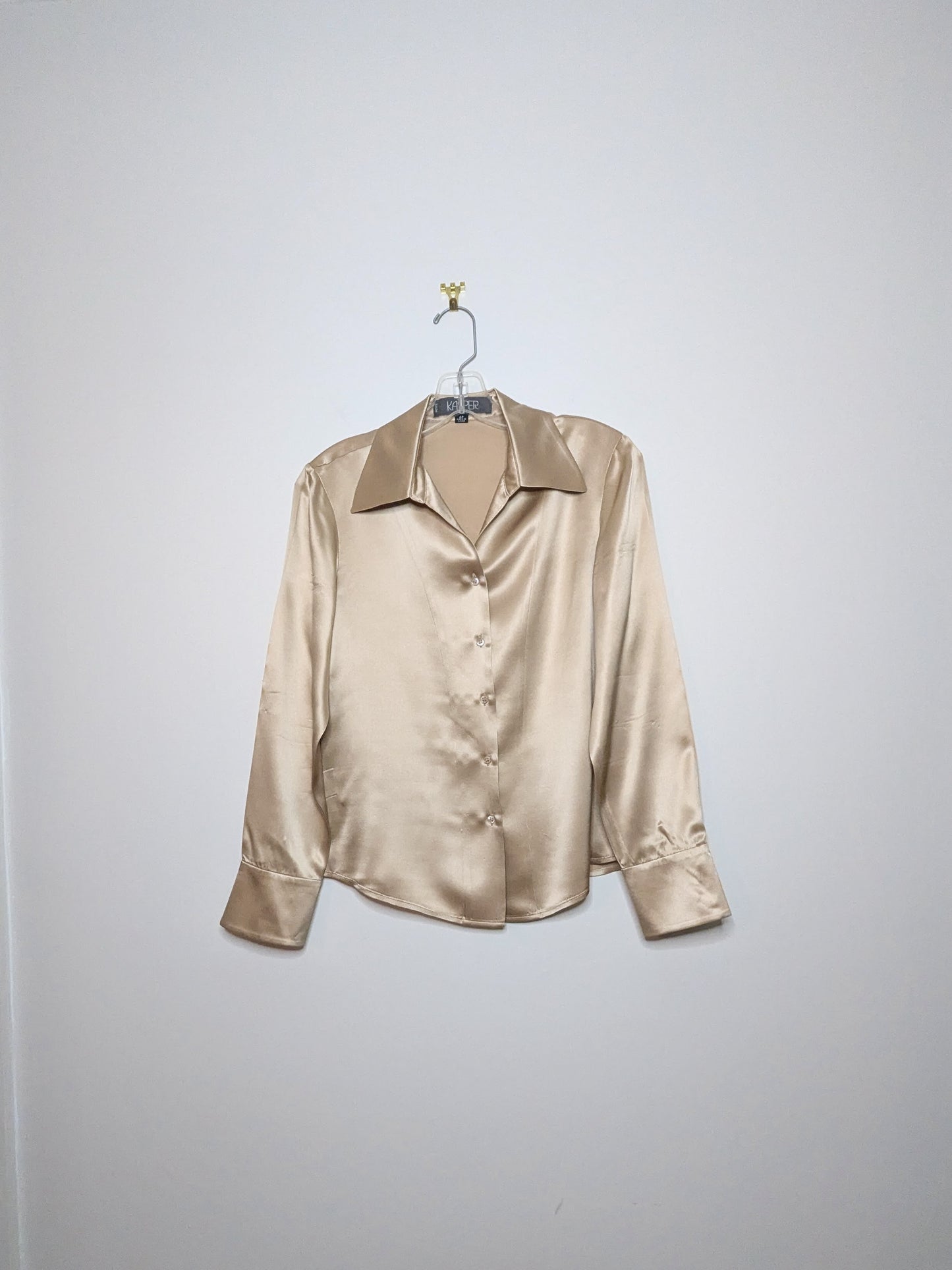 Kasper Silk Button Down - Size 6P