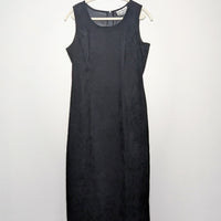 Black 90s Midi Dress - M/L