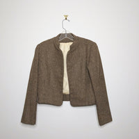 Cropped Wool Jacket - Extra Small