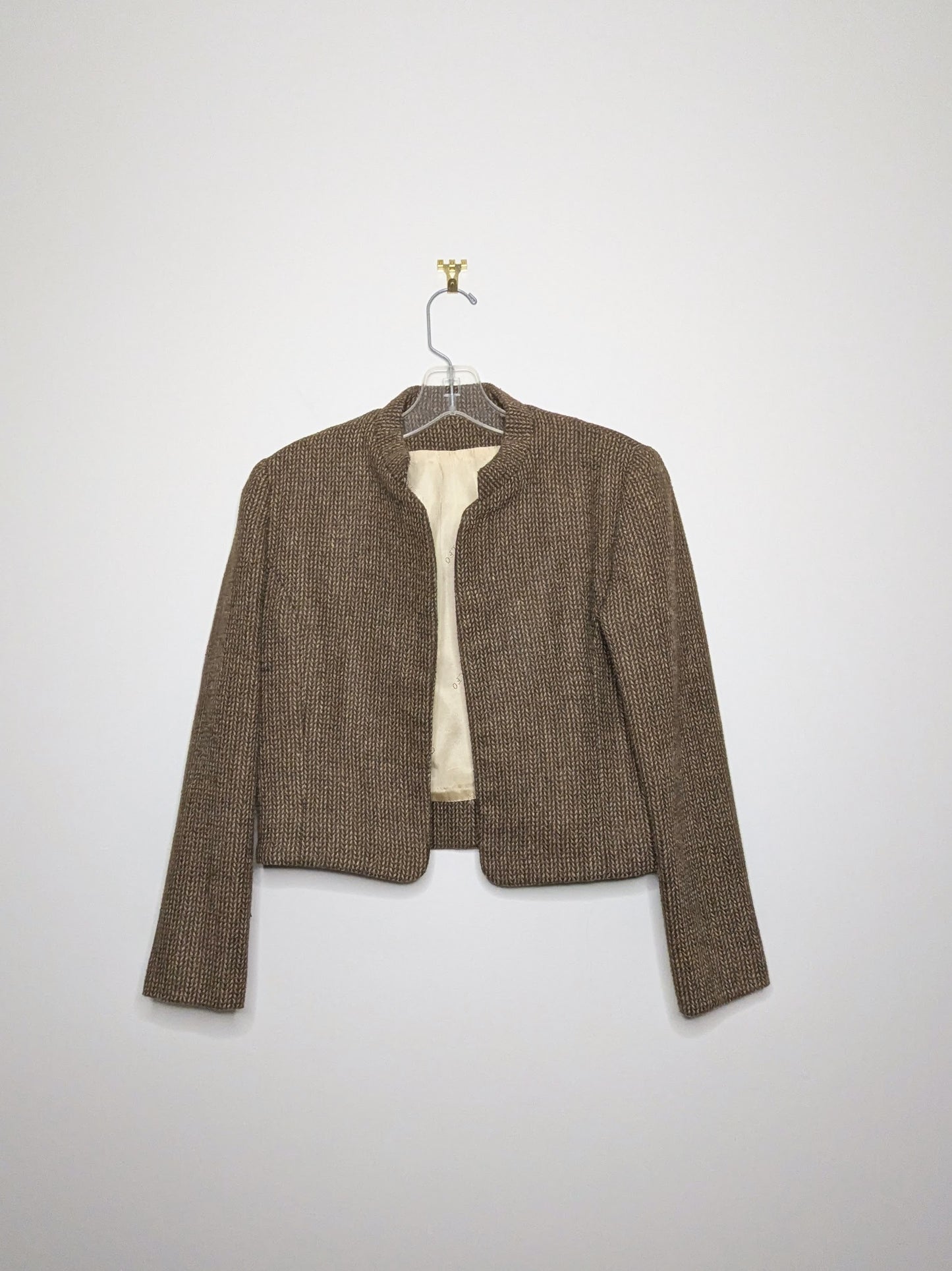 Cropped Wool Jacket - Extra Small