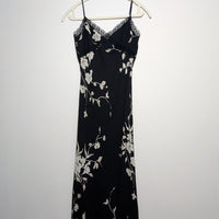 Lace Edge Maxi Dress - Size 3 (Vintage)