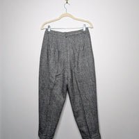 Wool Blend Dot Pants - Medium