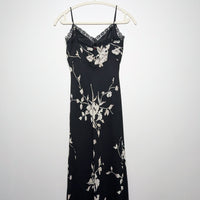 Lace Edge Maxi Dress - Size 3 (Vintage)