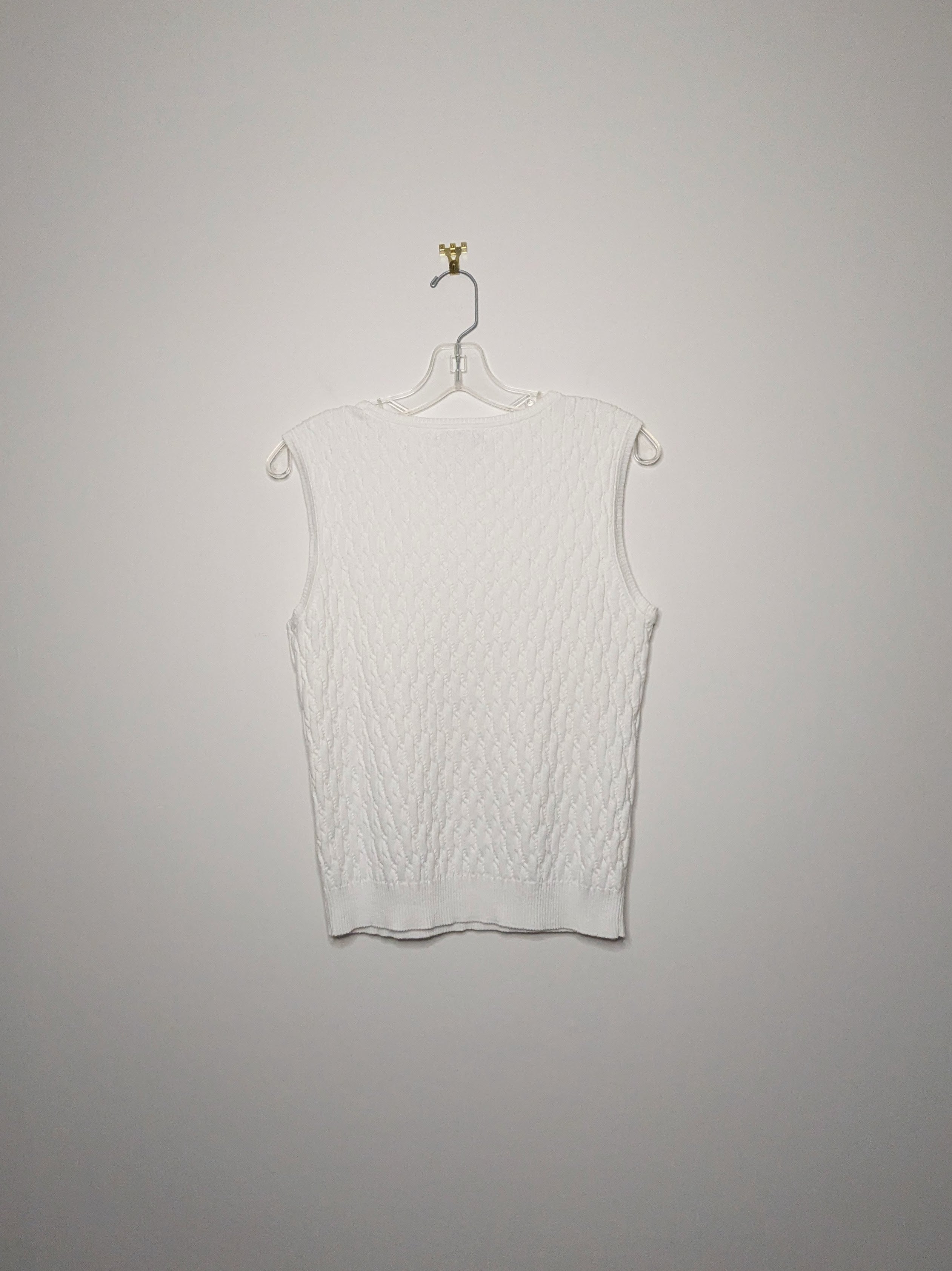 Cable Pattern Sweater Vest - L/XL