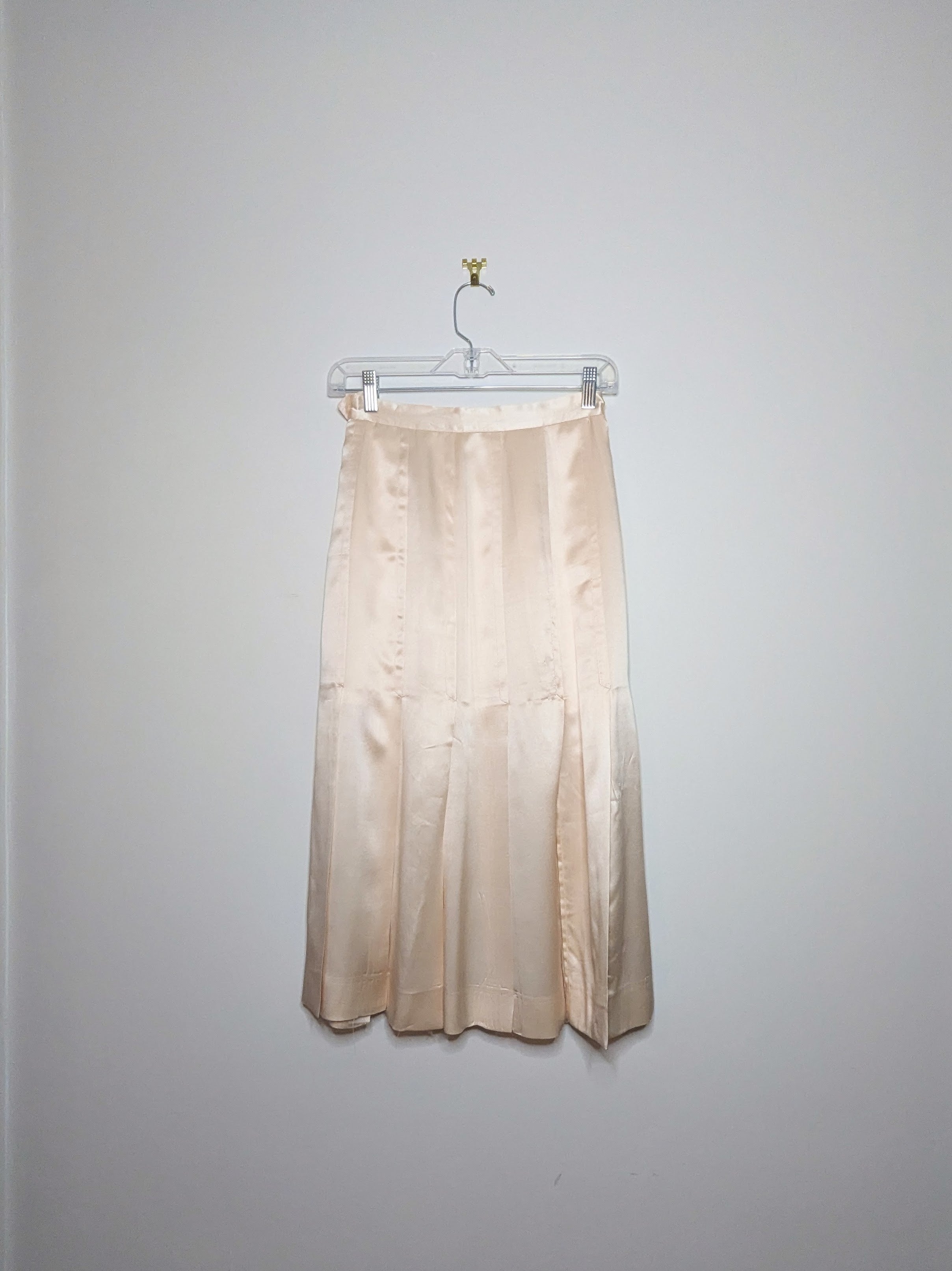 Silk Segmented Skirt - Vintage Size 6
