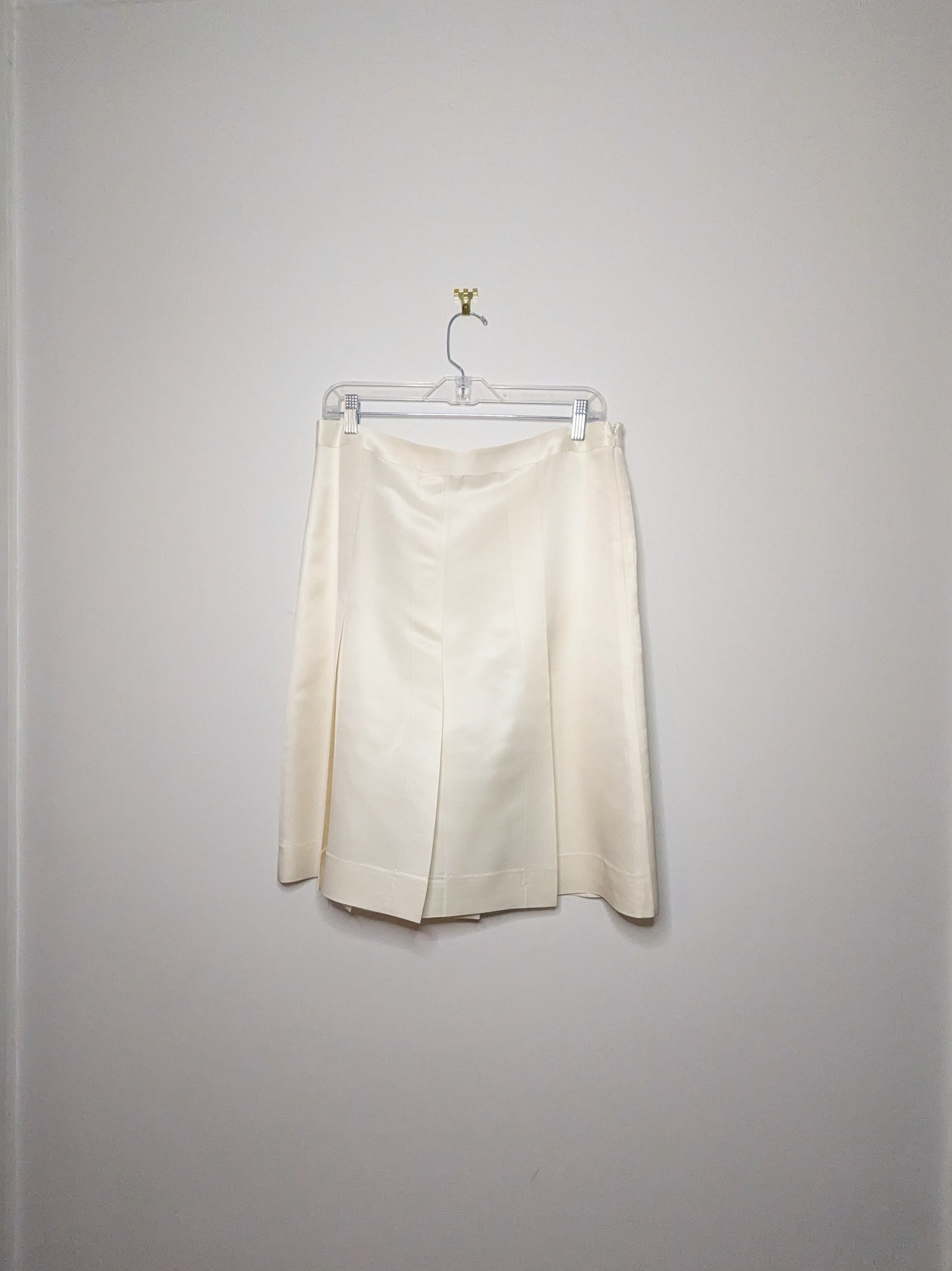 Silk Pleat Skirt - Size 8