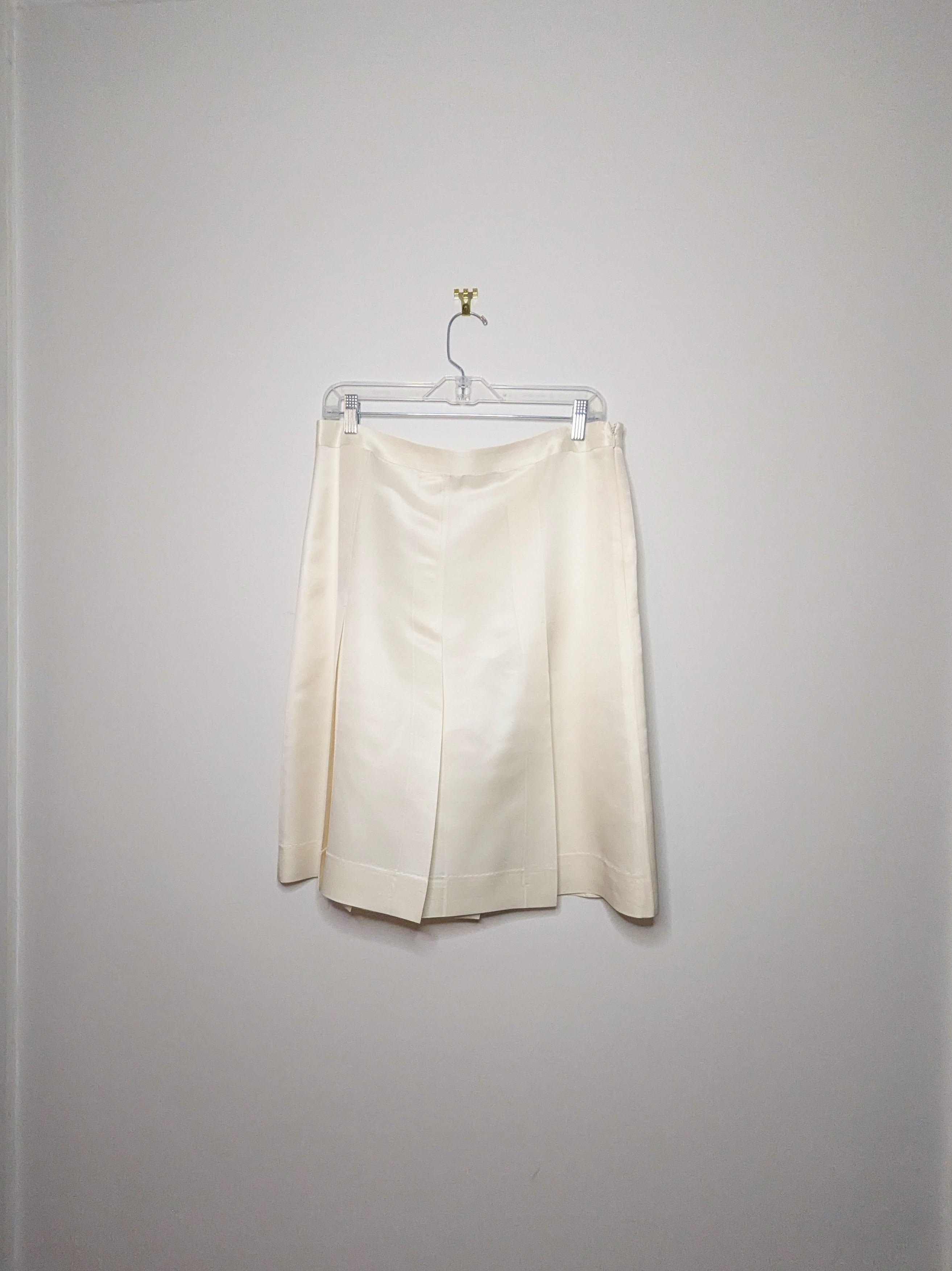Silk Pleat Skirt - Size 8
