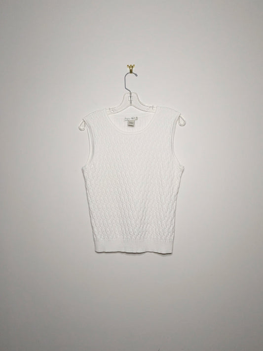 Cable Pattern Sweater Vest - L/XL