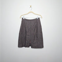 Plaid Wool Suiting Set - Size 8 (Vintage)