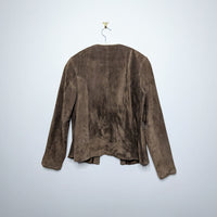 Leather Negative Space Jacket - Size 8