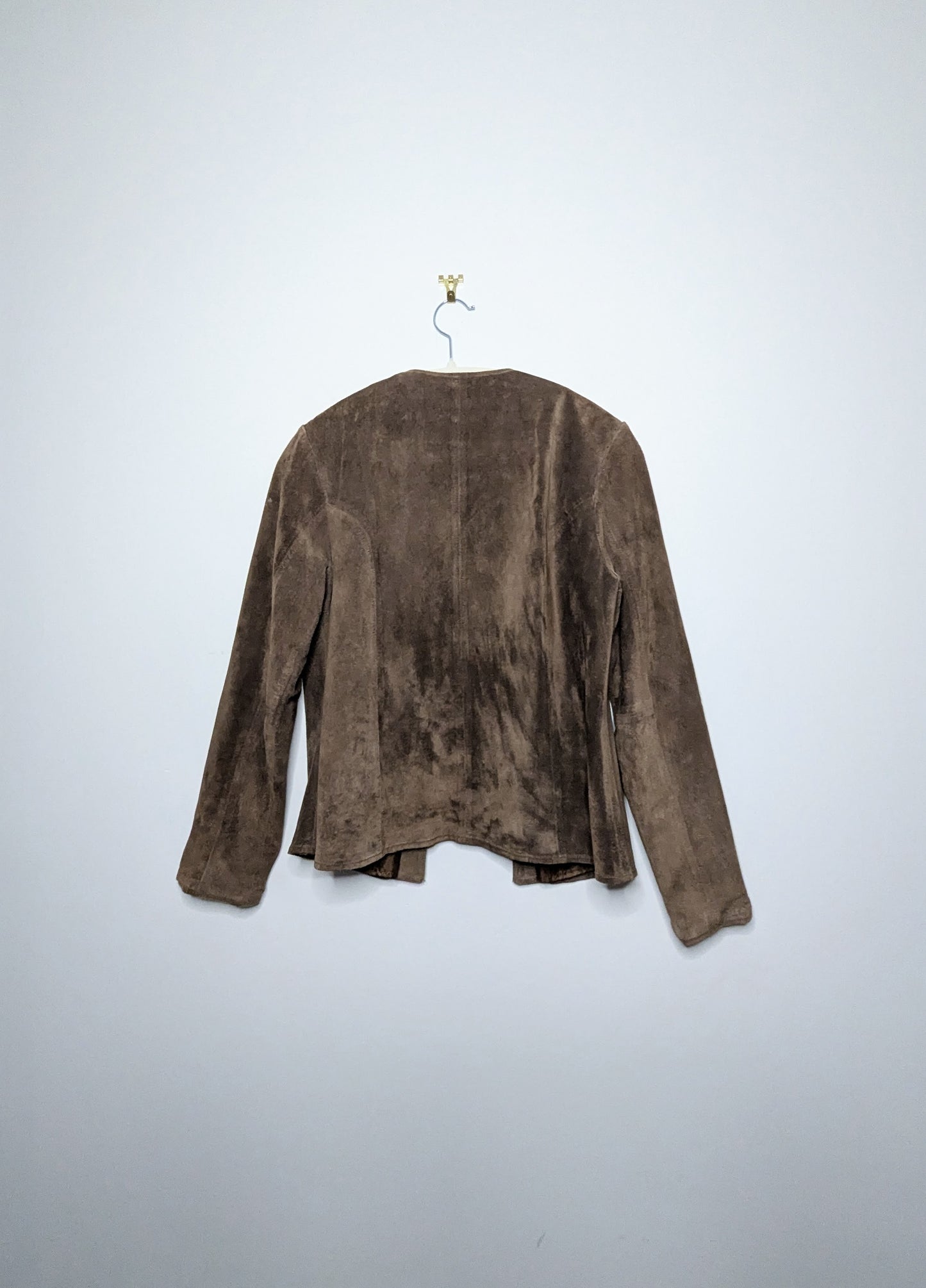 Leather Negative Space Jacket - Size 8