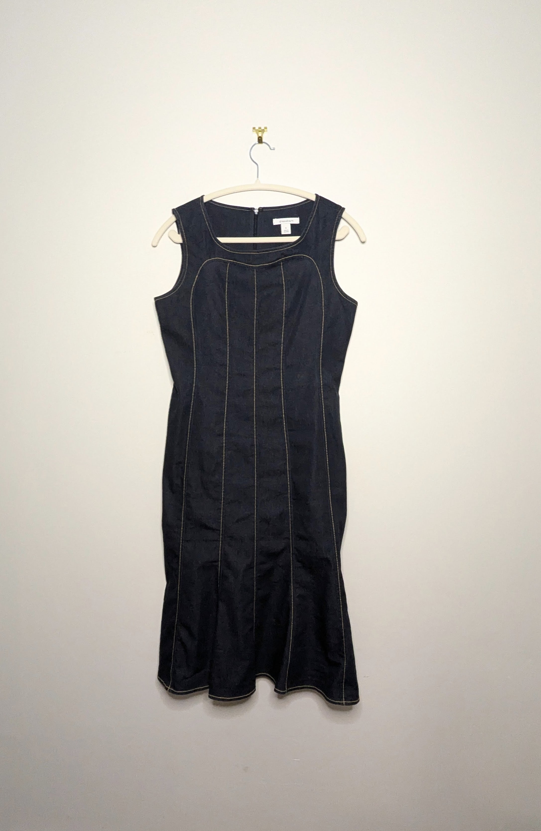 Denim Sweetheart Dress - Size 6