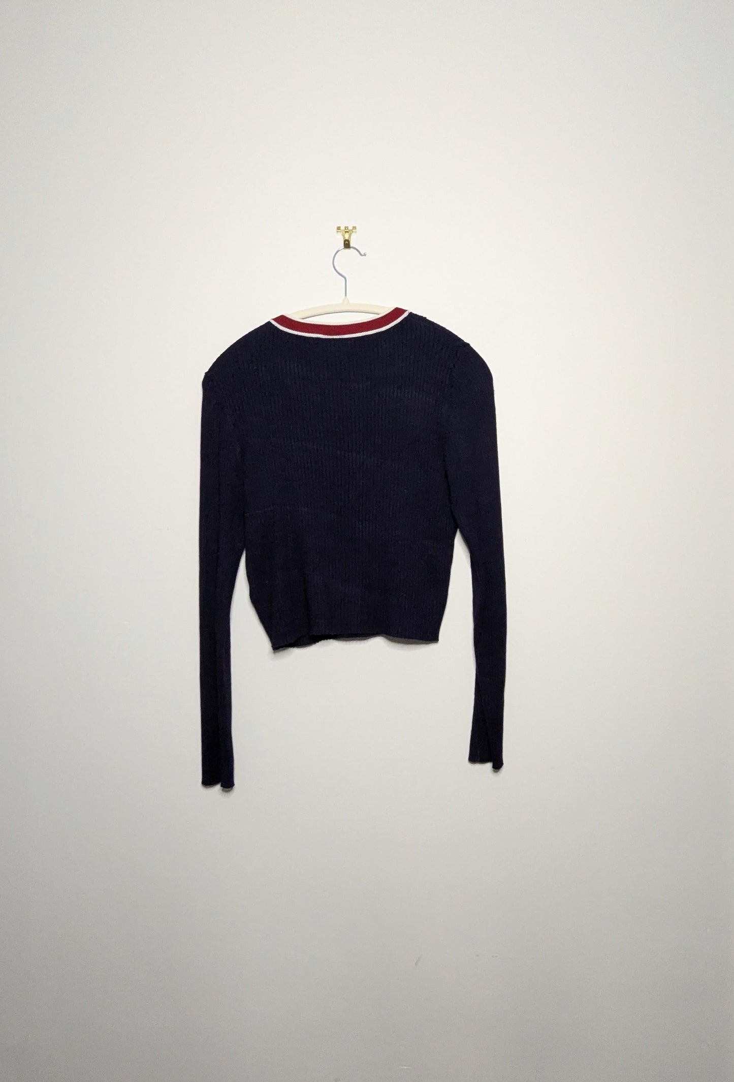 90s Cropped Sweater - S/M