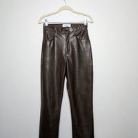 Abercrobie Faux Leather Pants - 26in Waist