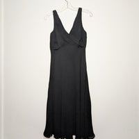 Silk 90s Dress - Vintage Size 12 (Size 8 Modern)